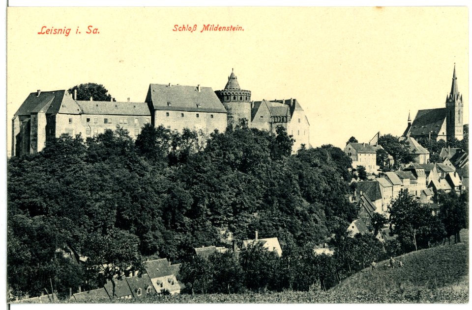 10241-Leisnig-1908-Schloß Mildenstein-Brück & Sohn Kunstverlag