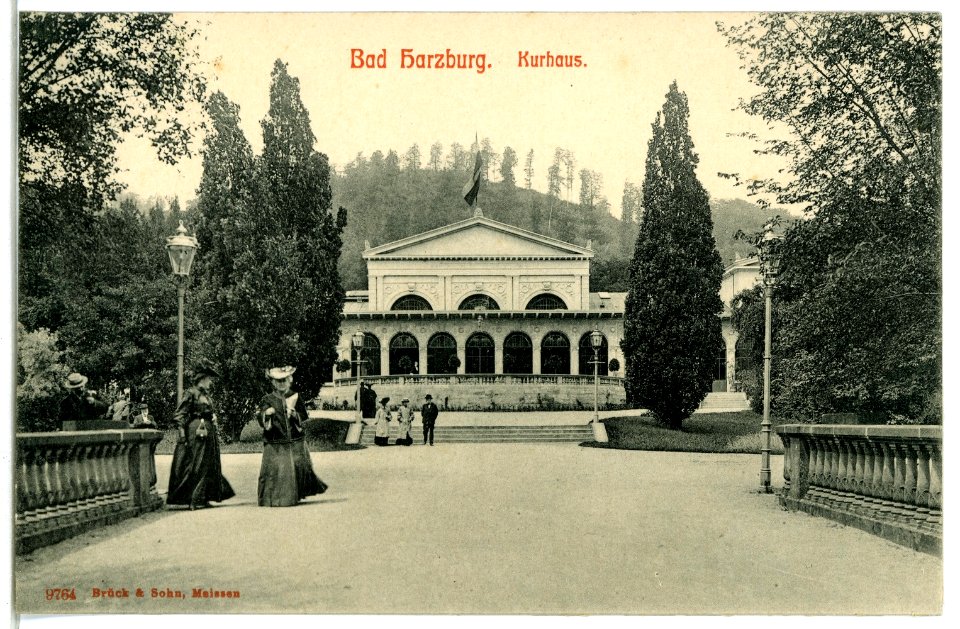 09764-Bad Harzburg-1908-Kurhaus-Brück & Sohn Kunstverlag