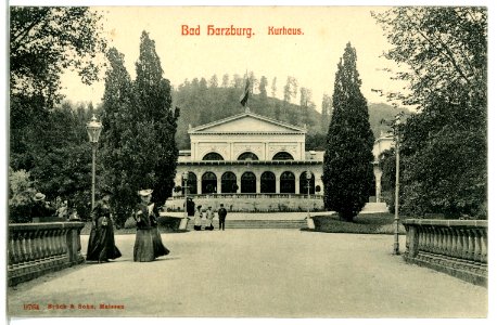 09764-Bad Harzburg-1908-Kurhaus-Brück & Sohn Kunstverlag photo