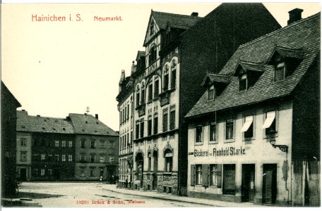 10208-Hainichen-1908-Neumarkt-Brück & Sohn Kunstverlag