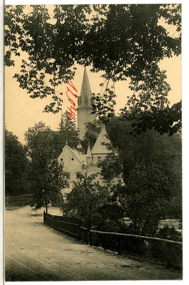 12040-Neuhausen-1910-Schloß Purschenstein-Brück & Sohn Kunstverlag