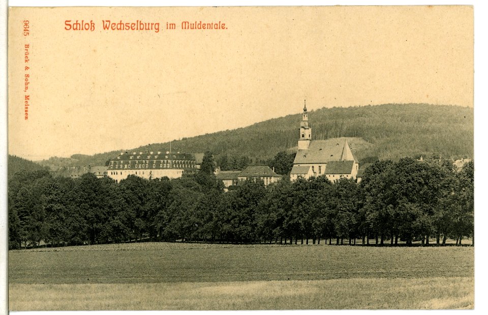 09645-Wechselburg-1908-Schloß-Brück & Sohn Kunstverlag