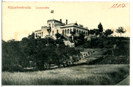 12015-Kötzschenbroda-1910-Lindenhöhe-Brück & Sohn Kunstverlag