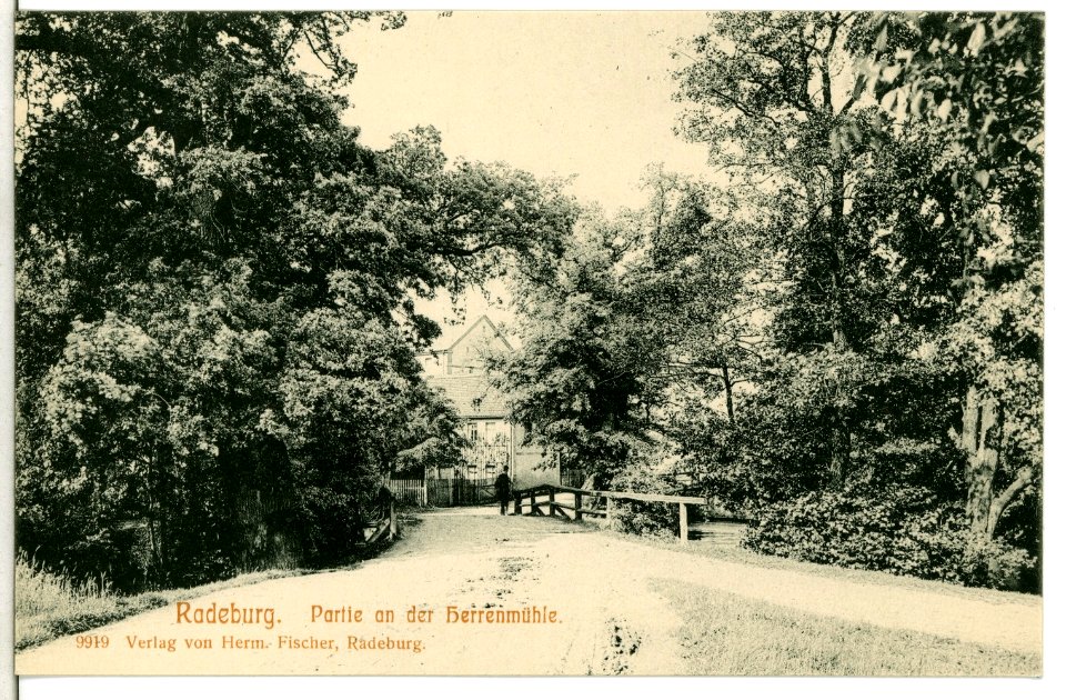 09919-Radeburg-1908-an der Herrenmühle-Brück & Sohn Kunstverlag