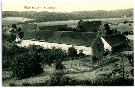 10312-Klosterbuch-1908-Blick auf den Ort-Brück & Sohn Kunstverlag