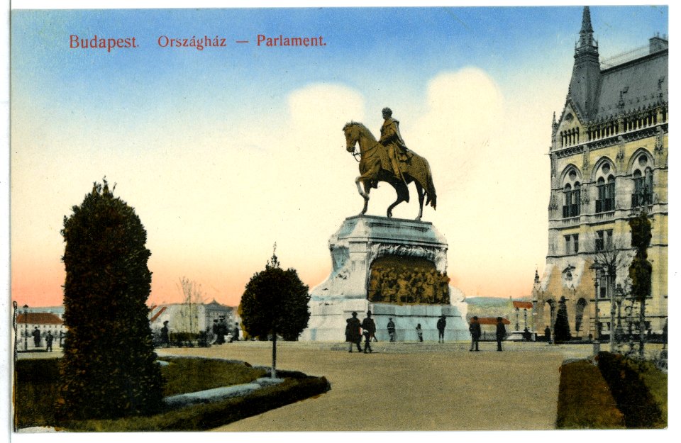 09869-Budapest-1908-Parlament-Brück & Sohn Kunstverlag