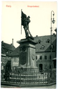 10334-Penig-1908-Kriegerdenkmal-Brück & Sohn Kunstverlag