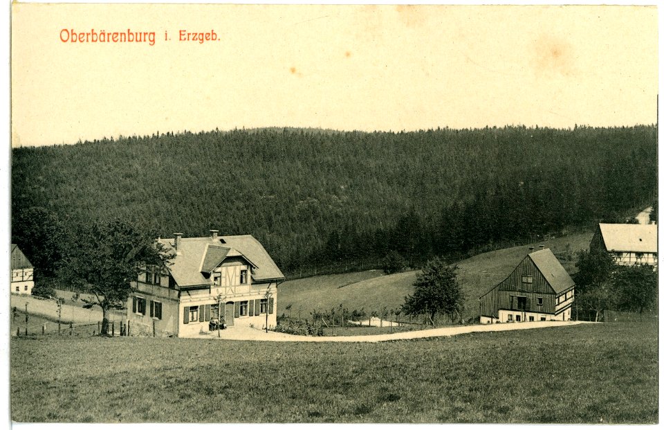 09812-Oberbärenburg-1908-Blick auf Oberbärenburg-Brück & Sohn Kunstverlag