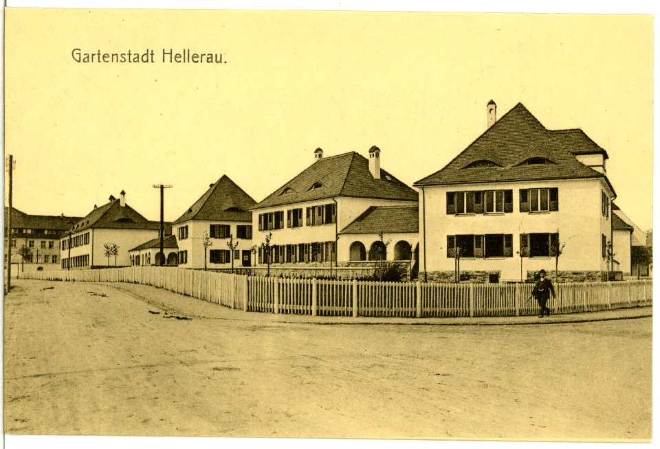 12409-Hellerau-1911-Wohnhäuser-Brück & Sohn Kunstverlag