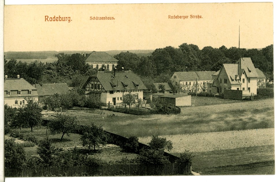 09892-Radeburg-1908-Schützenhaus-Brück & Sohn Kunstverlag
