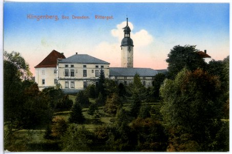 10074-Klingenberg-1908-Rittergut-Brück & Sohn Kunstverlag