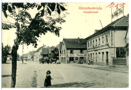 12018-Kötzschenbroda-1910-Hauptstraße-Brück & Sohn Kunstverlag