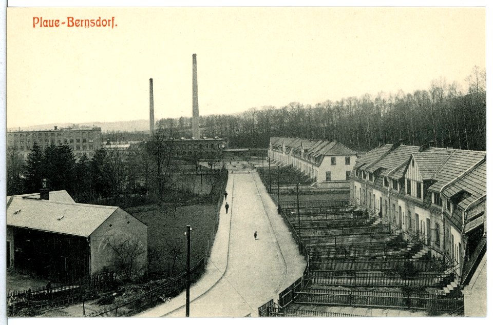 12094-Plaue-Bernsdorf-1910-Blick auf Plaue-Bernsdorf-Brück & Sohn Kunstverlag