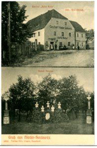 09655-Nieder - Seidewitz-1908-Gasthof und Kaisergruppe-Brück & Sohn Kunstverlag