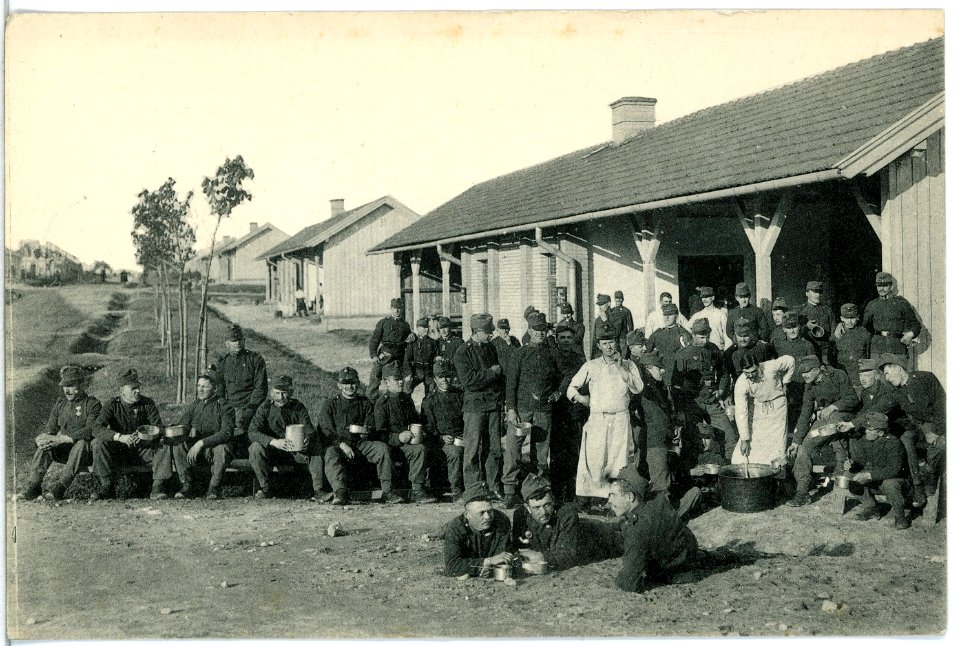 12415-Milowitz-1911-Militärlager-Brück & Sohn Kunstverlag