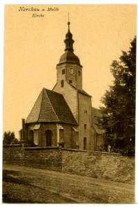 09500-Nerchau-1908-Kirche-Brück & Sohn Kunstverlag