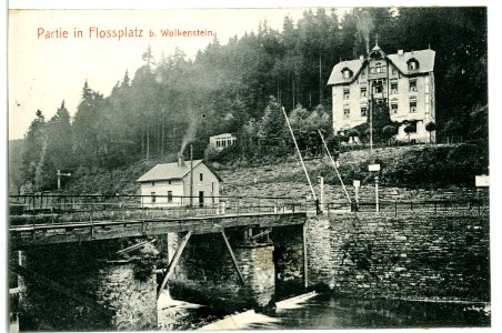 09705-Wolkenstein-1908-Floßplatz-Brück & Sohn Kunstverlag