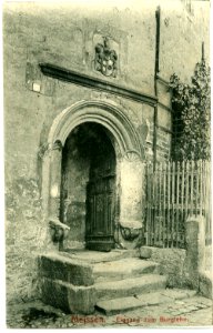 10005-Meißen-1908-Eingang zum Burglehn-Brück & Sohn Kunstverlag