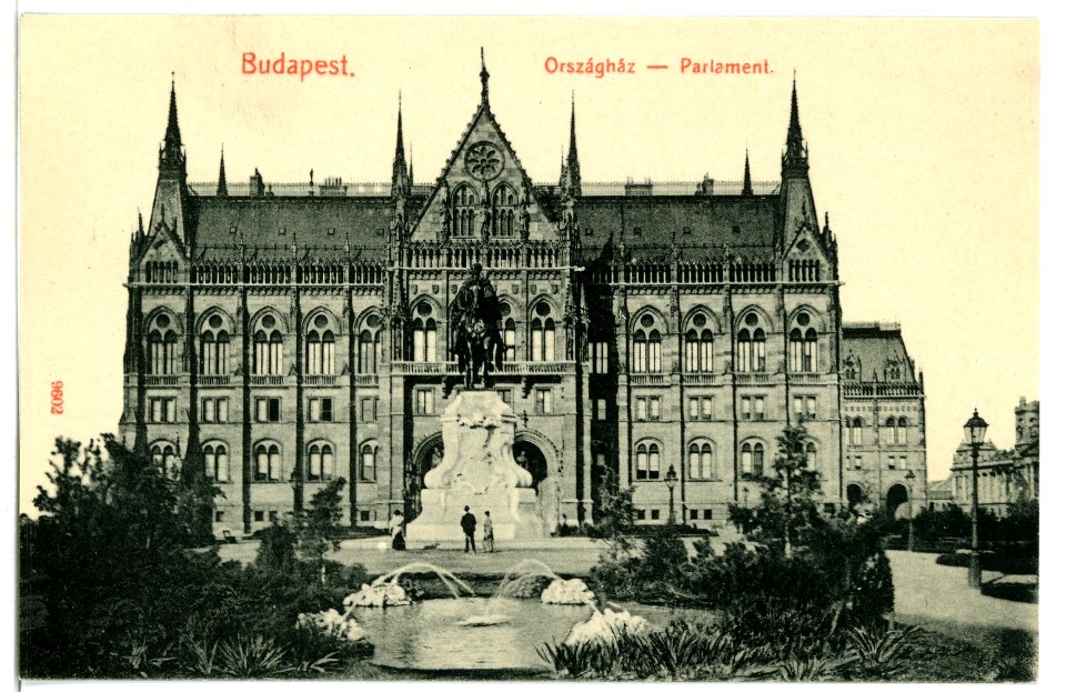 09602-Budapest-1908-Parlament-Brück & Sohn Kunstverlag