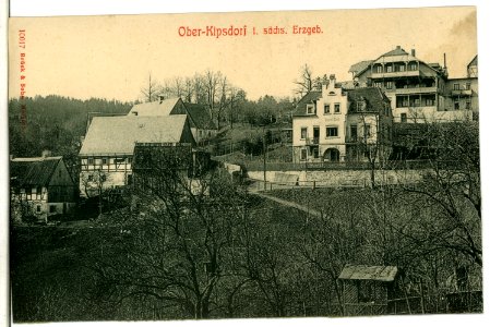 10017-Oberkipsdorf-1908-Blick auf Oberkipsdorf-Brück & Sohn Kunstverlag