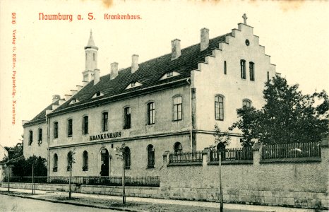 09600-Naumburg-1908-Krankenhaus-Brück & Sohn Kunstverlag