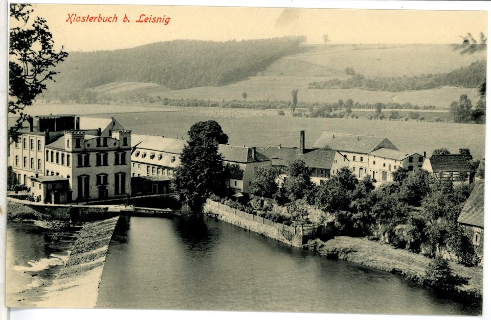 10313-Klosterbuch-1908-Blick auf den Ort-Brück & Sohn Kunstverlag