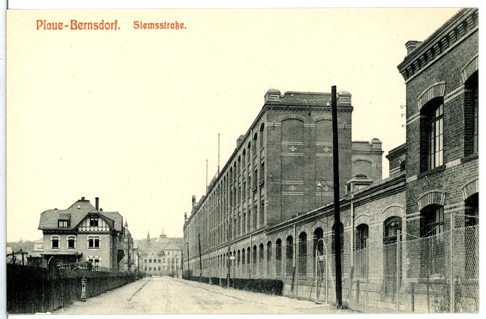 12088-Plaue-Bernsdorf-1910-Siemsstraße-Brück & Sohn Kunstverlag