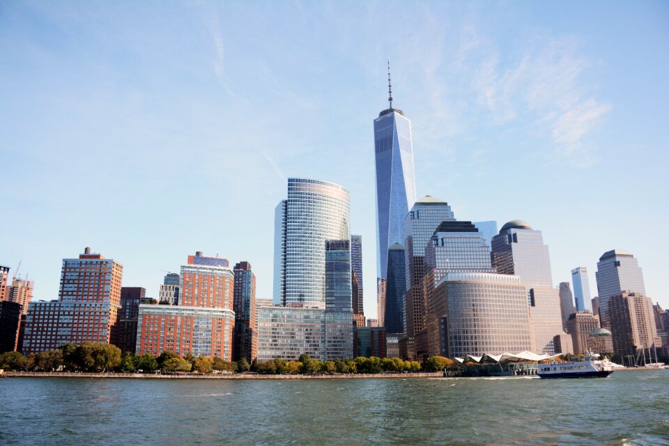 Skyline cityscape new york