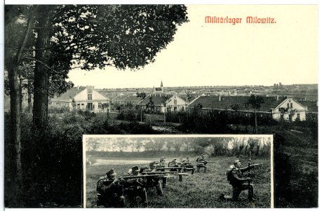 11818-Milowitz-1910-Militärlager-Brück & Sohn Kunstverlag