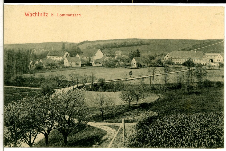 10029-Wachtnitz-1908-Blick auf Wachtnitz-Brück & Sohn Kunstverlag