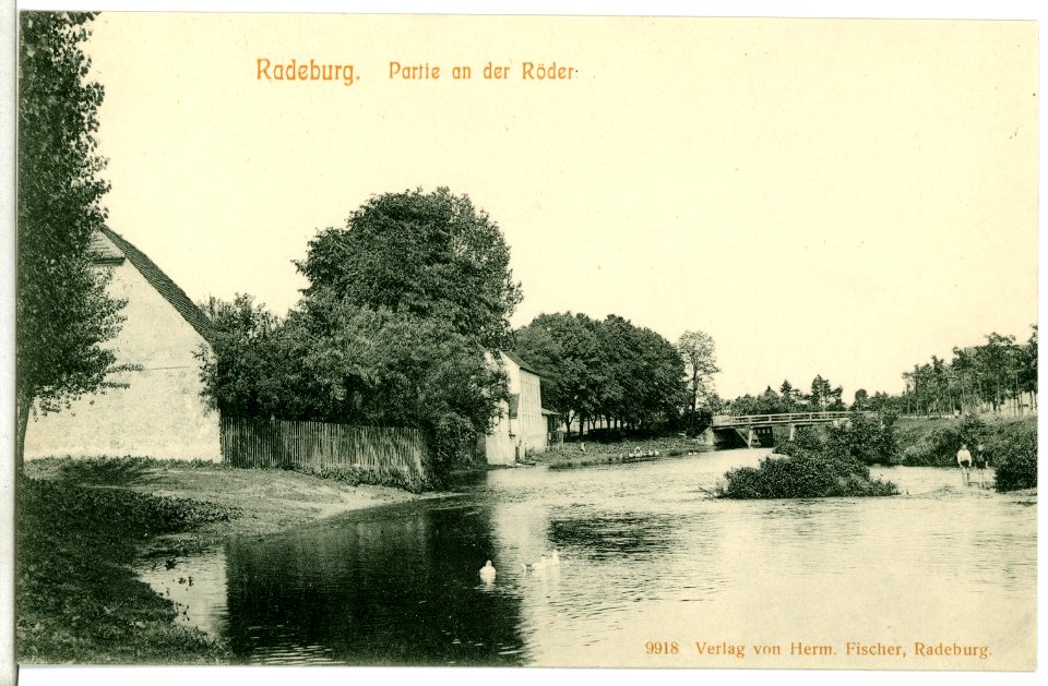 09918-Radeburg-1908-An der Röder-Brück & Sohn Kunstverlag