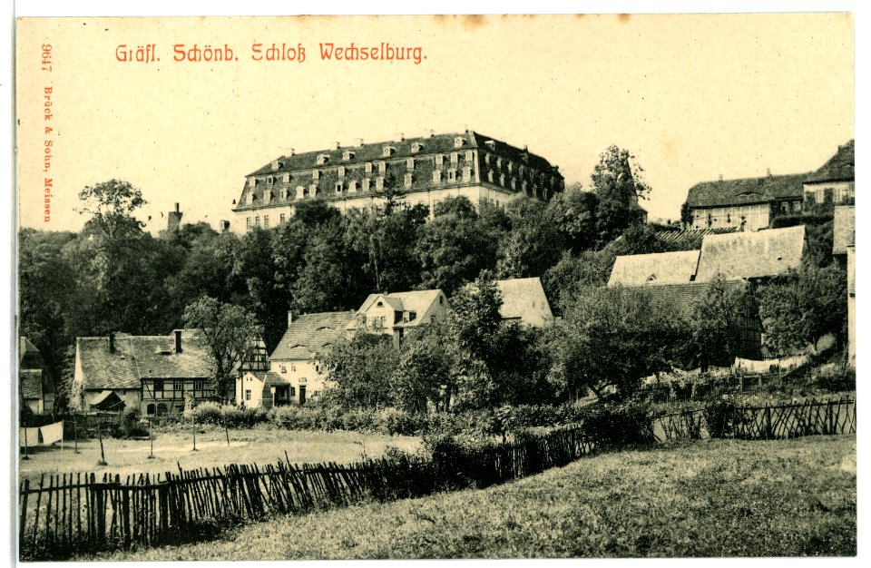 09647-Wechselburg-1908-Schloß-Brück & Sohn Kunstverlag