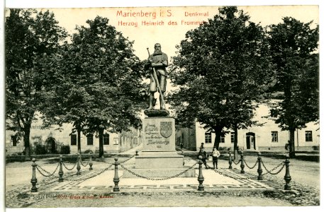 09692-Marienberg-1908-Denkmal Herzog Heinrich des Frommen-Brück & Sohn Kunstverlag photo