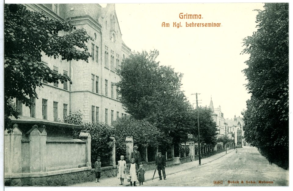 09987-Grimma-1908-Lehrerseminar-Brück & Sohn Kunstverlag