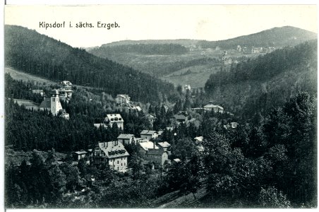 10219-Kipsdorf-1908-Blick auf Kipsdorf-Brück & Sohn Kunstverlag