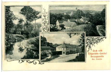 11749-Herzogswalde-1910-Erbgerichts - Gasthof-Brück & Sohn Kunstverlag