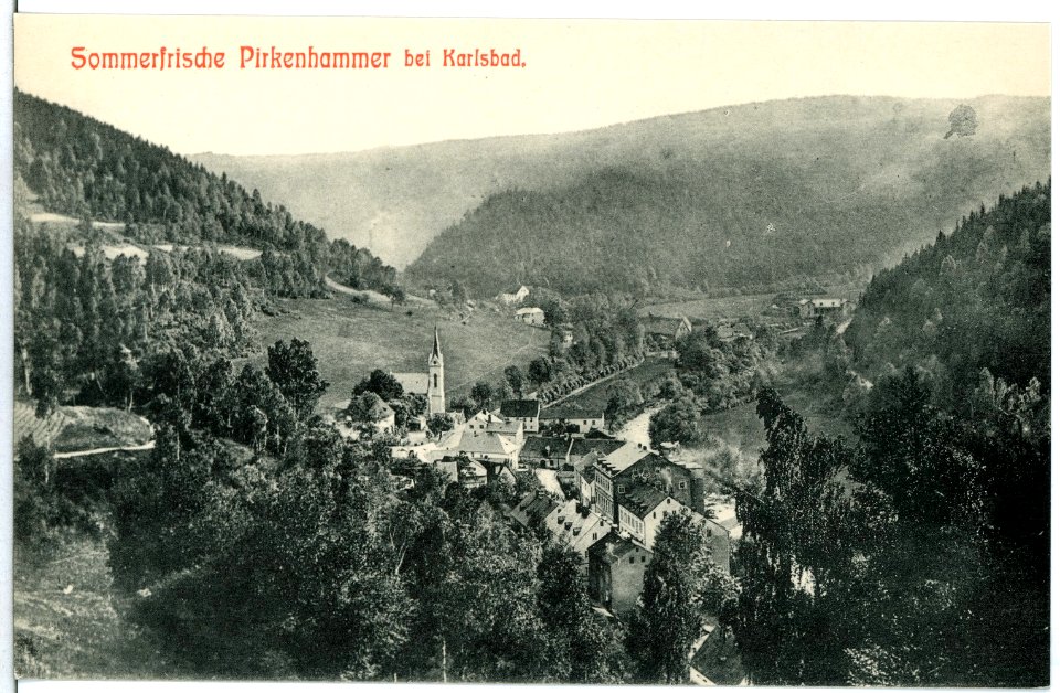 11775-Pirkenhammer-1910-Blick auf Pirkenhammer-Brück & Sohn Kunstverlag