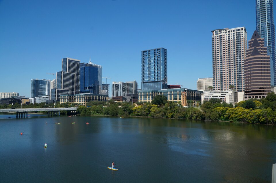 Skyscraper cityscape austin photo