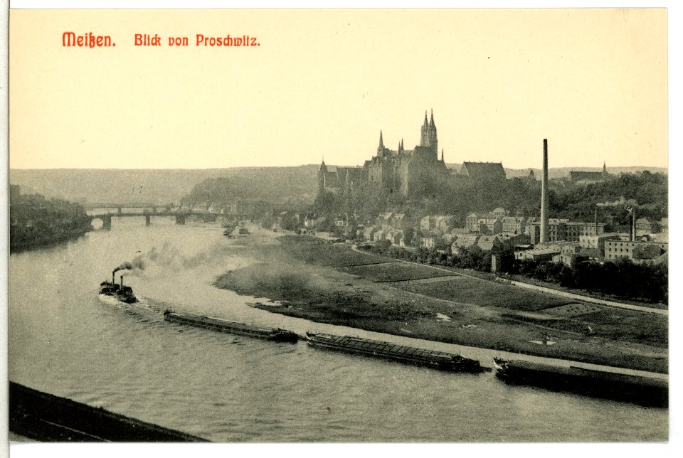 12052-Meißen-1910-Albrechtsburg und Dom von Proschwitz-Brück & Sohn Kunstverlag