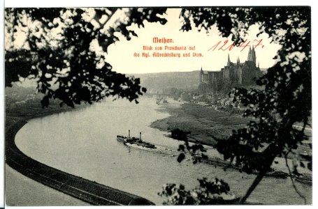 12047-Meißen-1910-Albrechtsburg-Brück & Sohn Kunstverlag