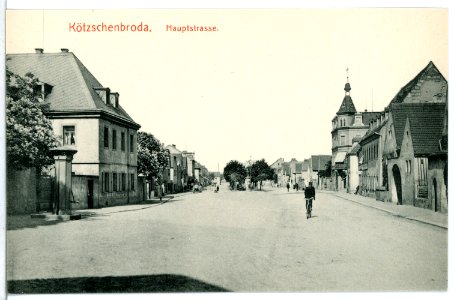 12017-Kötzschenbroda-1910-Hauptstraße-Brück & Sohn Kunstverlag