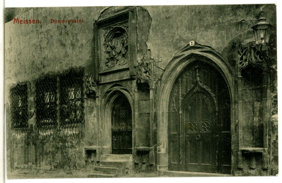 10006-Meißen-1908-Domprobstei-Brück & Sohn Kunstverlag