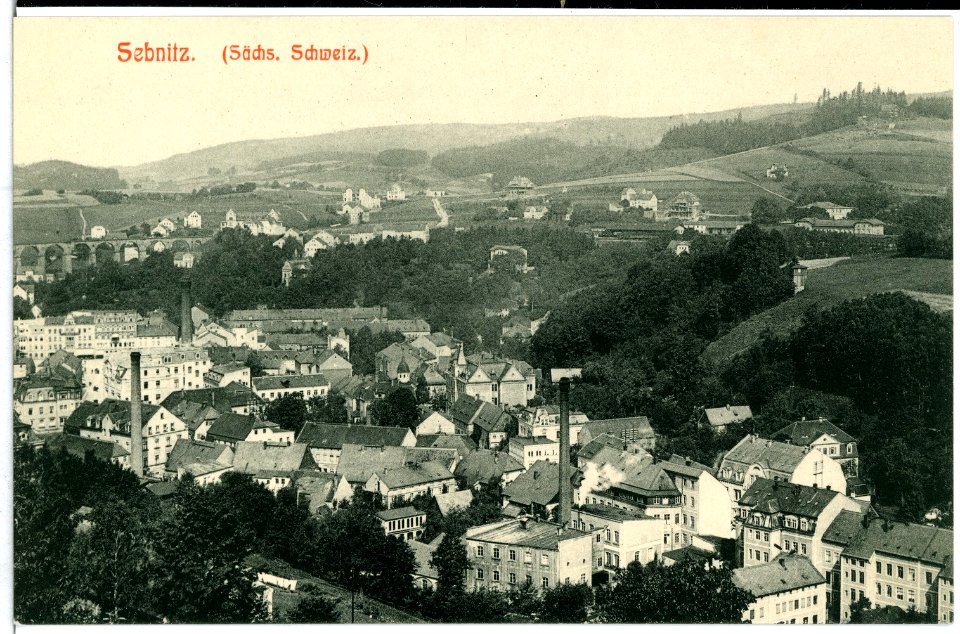 10250-Sebnitz-1908-Blick auf Sebnitz-Brück & Sohn Kunstverlag