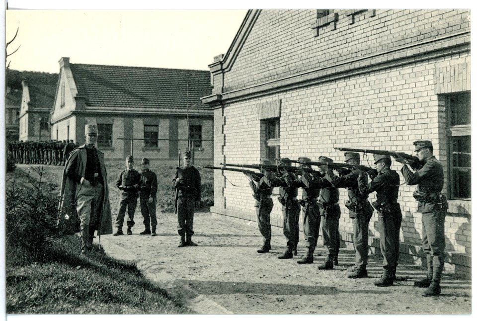 12417-Milowitz-1911-Militärlager-Brück & Sohn Kunstverlag