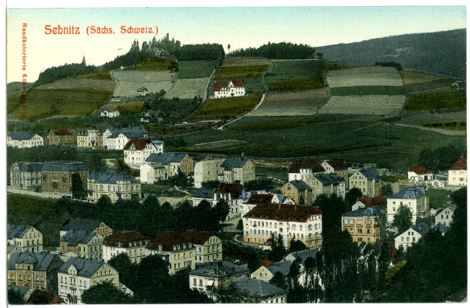 10255-Sebnitz-1908-Blick auf Sebnitz-Brück & Sohn Kunstverlag