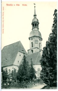10076-Strehla-1908-Kirche-Brück & Sohn Kunstverlag