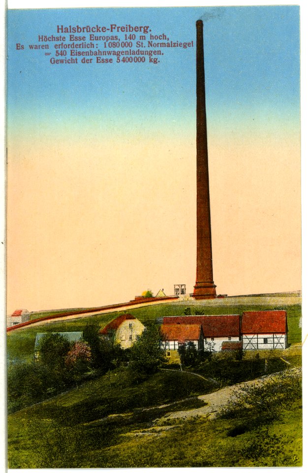 12394-Halsbrücke-1910-Halsbrücker Esse-Brück & Sohn Kunstverlag