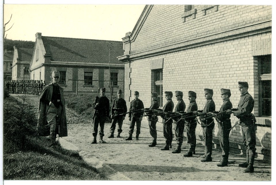 12418-Milowitz-1911-Militärlager-Brück & Sohn Kunstverlag