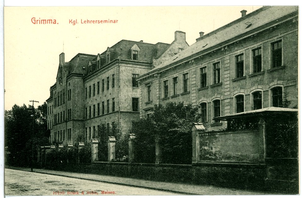 10199-Grimma-1908-Lehrerseminar-Brück & Sohn Kunstverlag