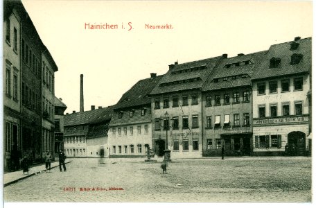 10211-Hainichen-1908-Neumarkt-Brück & Sohn Kunstverlag